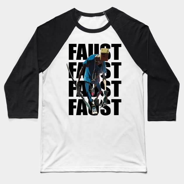 Faust Guilty Gear Strive Baseball T-Shirt by Beadams